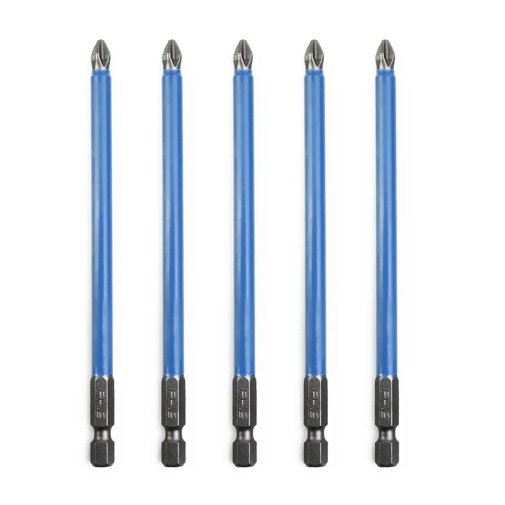 5 PCS Magnetic Hex Shank Electric Screwdriver Bits Set Anti-Slip PH2 127mm Long Batch Head Cross Screwdriver Bit Hand Tools
5 PCS Magnetic Hex Shank Electric Screwdriver Bits Set Anti-Slip PH2 127mm Long Batch Head Cross Screwdriver Bit Hand Tools