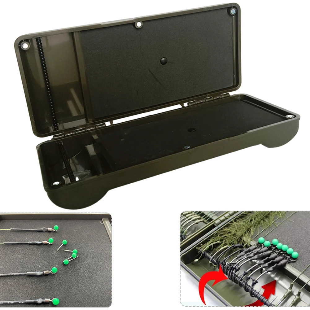 Fishing Line Box With 10 Pcs Fix Sting Kits Stronger Magnet The Rig Box Locks ABS Material Fishing Part Accessories Tool Supplie
Fishing Line Box With 10 Pcs Fix Sting Kits Stronger Magnet The Rig Box Locks ABS Material Fishing Part Accessories Tool Supplie