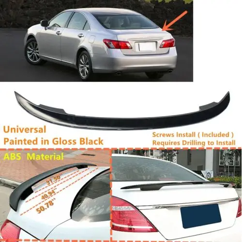 Подходит для 07-2009 Lexus ES ES350 спойлер из АБС-пластика универсальный багажник седан заднее крыло комплект аксессуаров
Подходит для 07-2009 Lexus ES ES350 спойлер из АБС-пластика универсальный багажник седан заднее крыло комплект аксессуаров