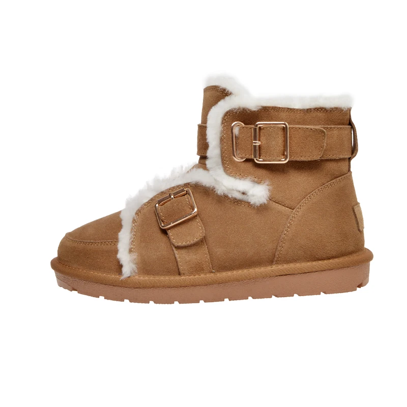 Punk Gothic Style Winter Women Natural Wool Warm Snow Boots Ankle Boots Designer Cow Suede Platform Ladies Short Boots Botas New
Punk Gothic Style Winter Women Natural Wool Warm Snow Boots Ankle Boots Designer Cow Suede Platform Ladies Short Boots Botas New