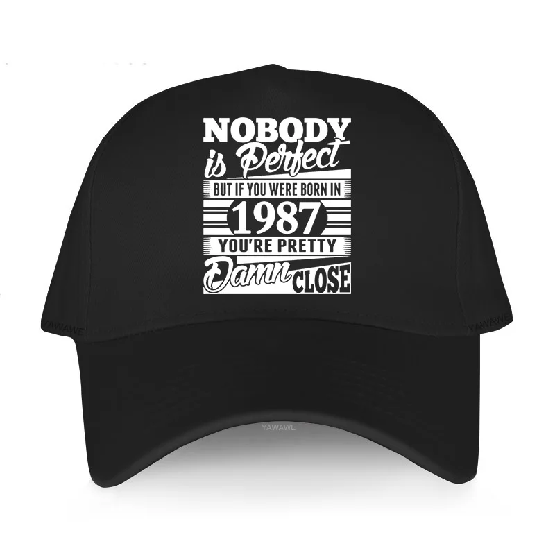 

Baseball cap men original brand Sport Bonnet Were Born In 1987 Birthday Present 35 Th Daddy Grandad Husband Gift casual hat