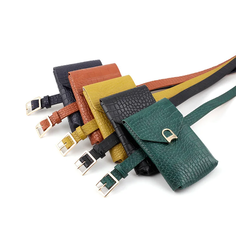 Crocodile Pattern PU Leather Coin Purse Waist Bag Decorative Belt Female Square Buckle Fanny Pack Bag
Crocodile Pattern PU Leather Coin Purse Waist Bag Decorative Belt Female Square Buckle Fanny Pack Bag