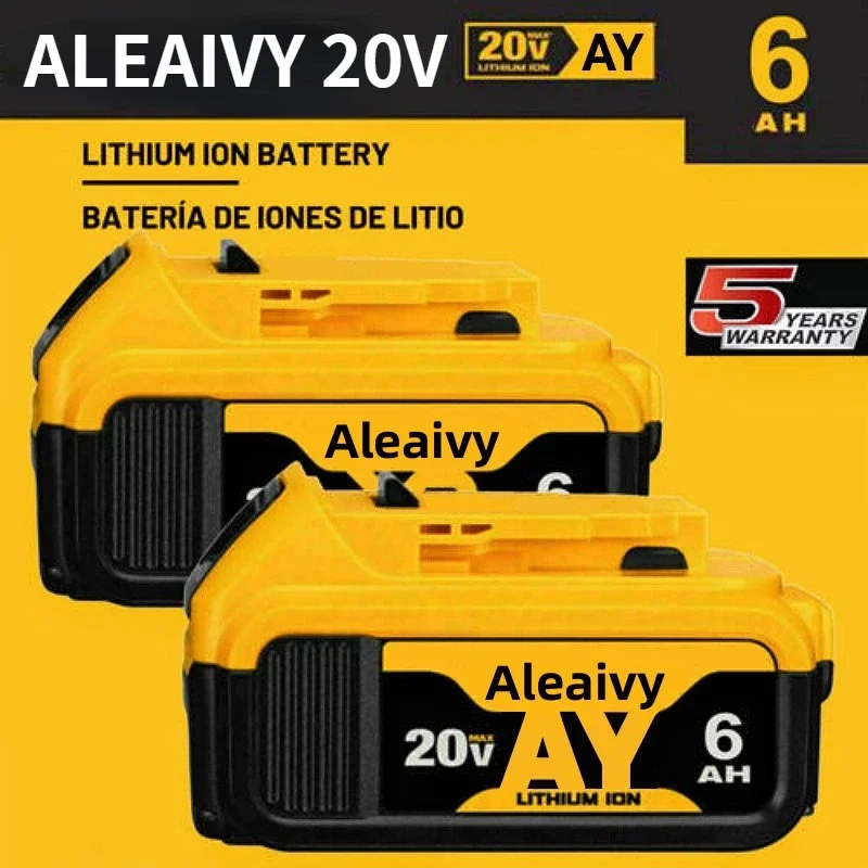 Aleaivy New For DeWalt 18V 20 Volt Max 3.0/8.0AH Lithium Battery DCB206 DCB205 DCB200 DCB203 Power Tool Replacement Battery
Aleaivy New For DeWalt 18V 20 Volt Max 3.0/8.0AH Lithium Battery DCB206 DCB205 DCB200 DCB203 Power Tool Replacement Battery