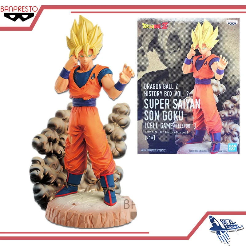 Bandai Dragon Ball Z Figure Son Goku Super Saiyan Instantaneous Movement Ver. PVC Action Figure DBZ Goku Model Toy 13cm
Bandai Dragon Ball Z Figure Son Goku Super Saiyan Instantaneous Movement Ver. PVC Action Figure DBZ Goku Model Toy 13cm