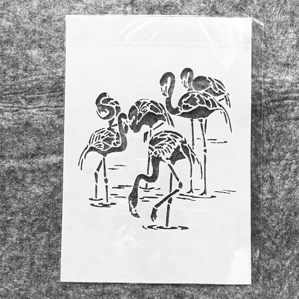 A4 29cm Flamingo Fishing DIY Layering Stencils Wall Painting Scrapbook Coloring Embossing Album Decorative Template
A4 29cm Flamingo Fishing DIY Layering Stencils Wall Painting Scrapbook Coloring Embossing Album Decorative Template