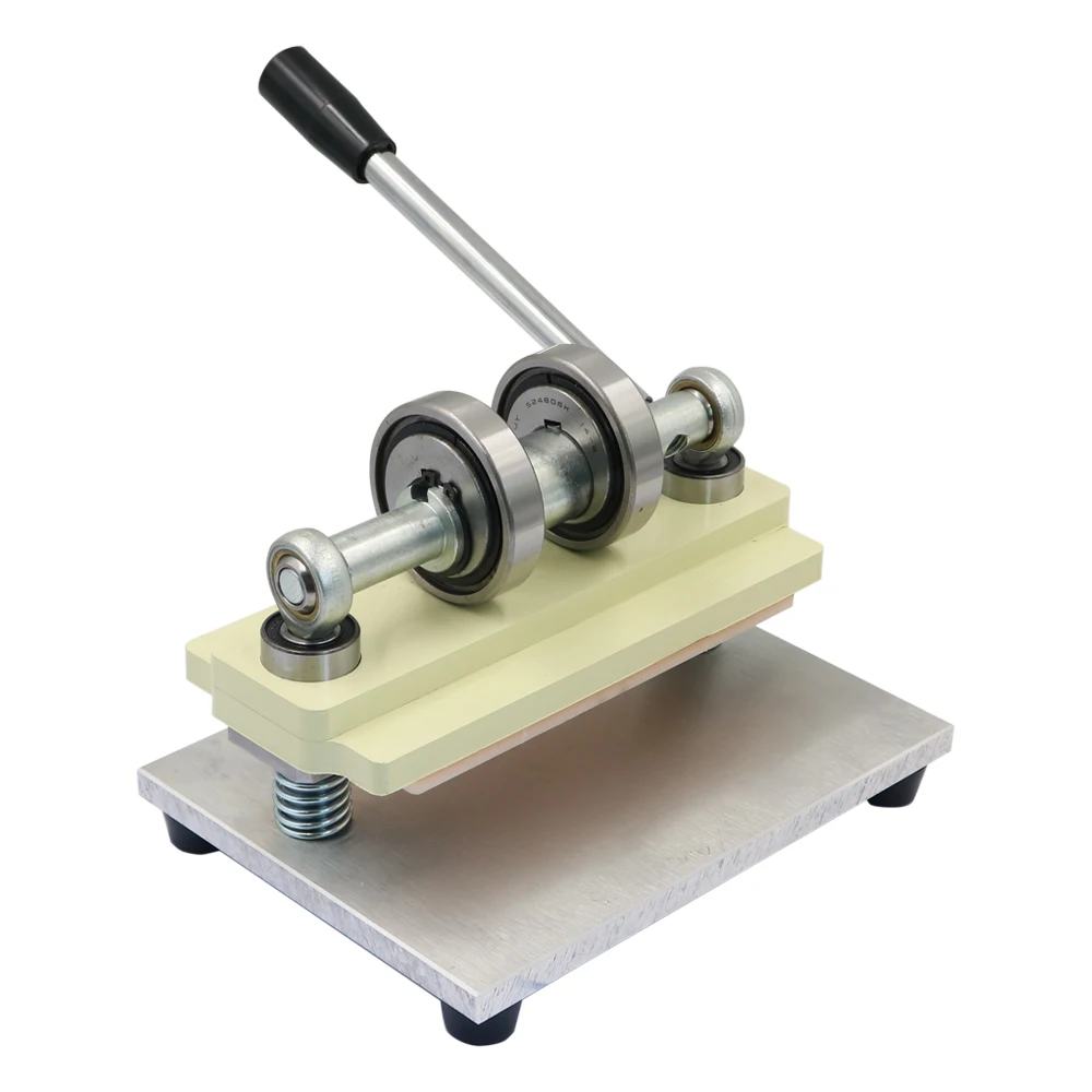 Leather Press Manual Die Cutting Machine Hand Press Cutter Tool Feeding Width15cm for Leather Work DIY Stamping Cutter Pattern
Leather Press Manual Die Cutting Machine Hand Press Cutter Tool Feeding Width15cm for Leather Work DIY Stamping Cutter Pattern