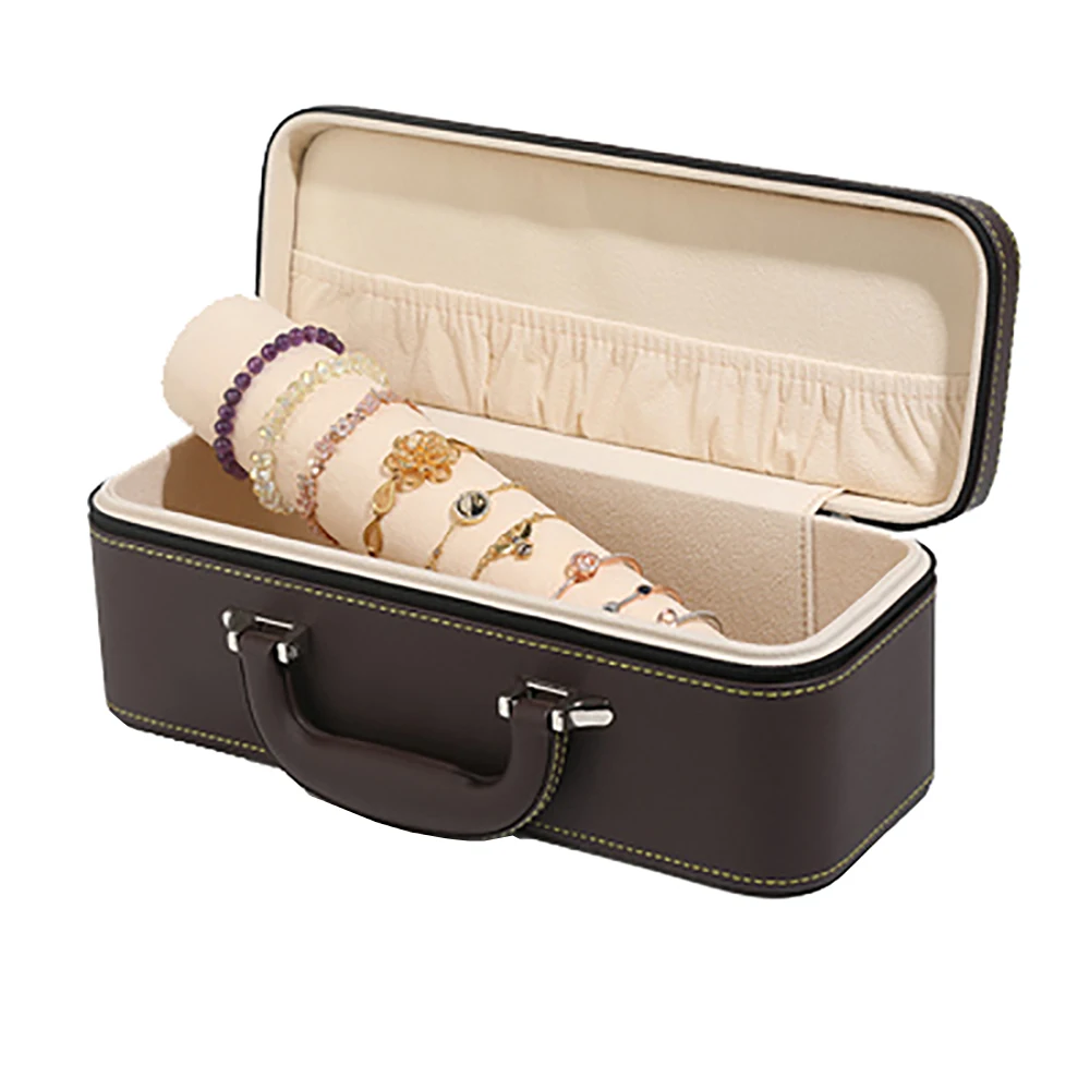 Portable PU Leather Jewelry Earrings Packaging Box Bangle Bracelet Chain Pillow Holder Necklace Watch Jewelry Storage Box
Portable PU Leather Jewelry Earrings Packaging Box Bangle Bracelet Chain Pillow Holder Necklace Watch Jewelry Storage Box