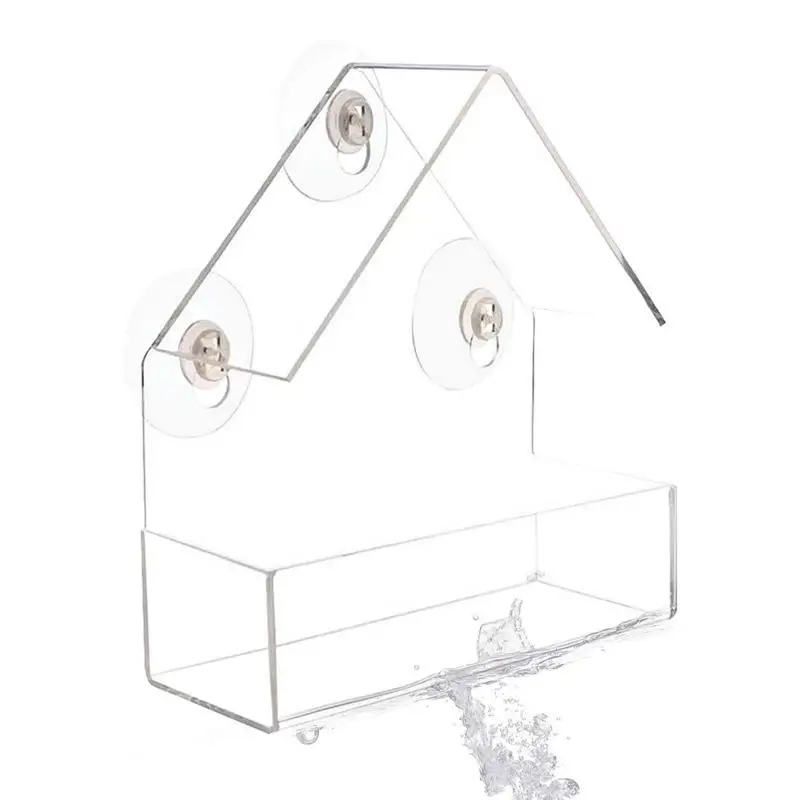 Кормушки для птиц на окно, прозрачные акриловые кормушки для подоконников
Кормушки для птиц на окно, прозрачные акриловые кормушки для подоконников