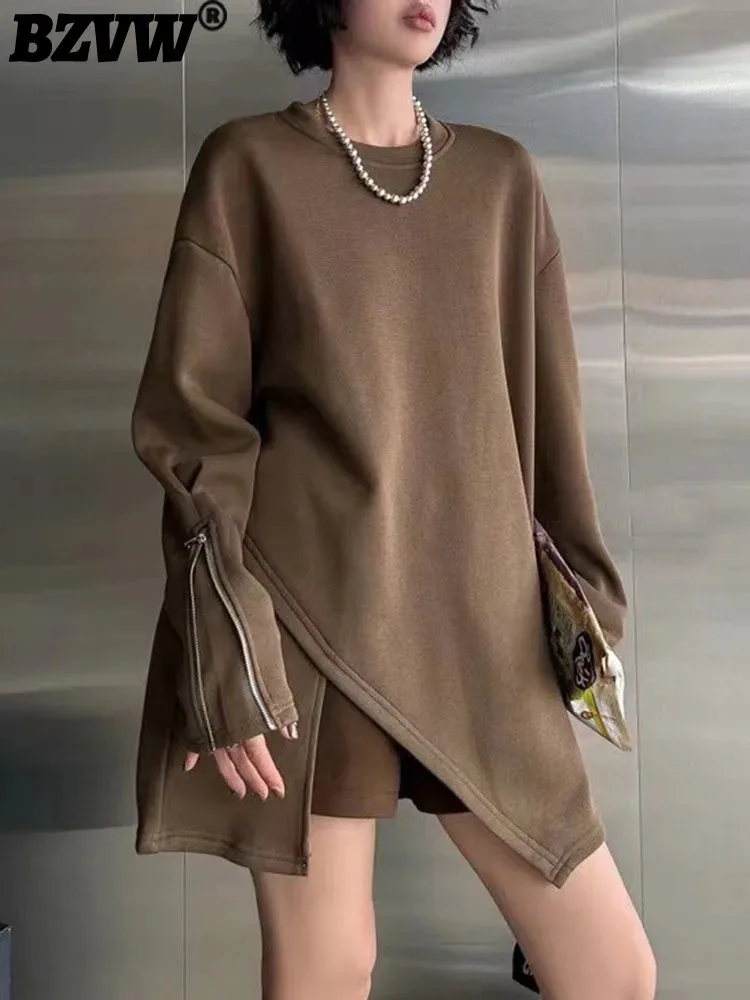 BZVW Versatile Designer Irregular Split Fleece Sweatshirt For Women Clothing 2024 Spring Autumn New Loose Female Tops 25X4328
BZVW Versatile Designer Irregular Split Fleece Sweatshirt For Women Clothing 2024 Spring Autumn New Loose Female Tops 25X4328