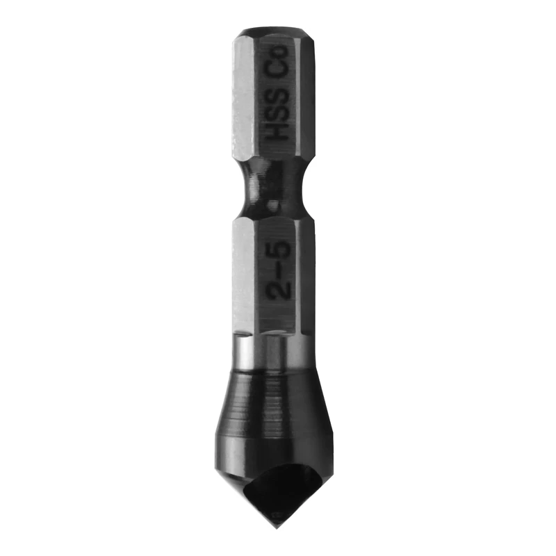 HRC89 Tialn Coating 1/4Inch Hex Shank Countersink Drill Bit HSS-Co M35 Cobalt Deburring Chamfer Drill Bit
HRC89 Tialn Coating 1/4Inch Hex Shank Countersink Drill Bit HSS-Co M35 Cobalt Deburring Chamfer Drill Bit
