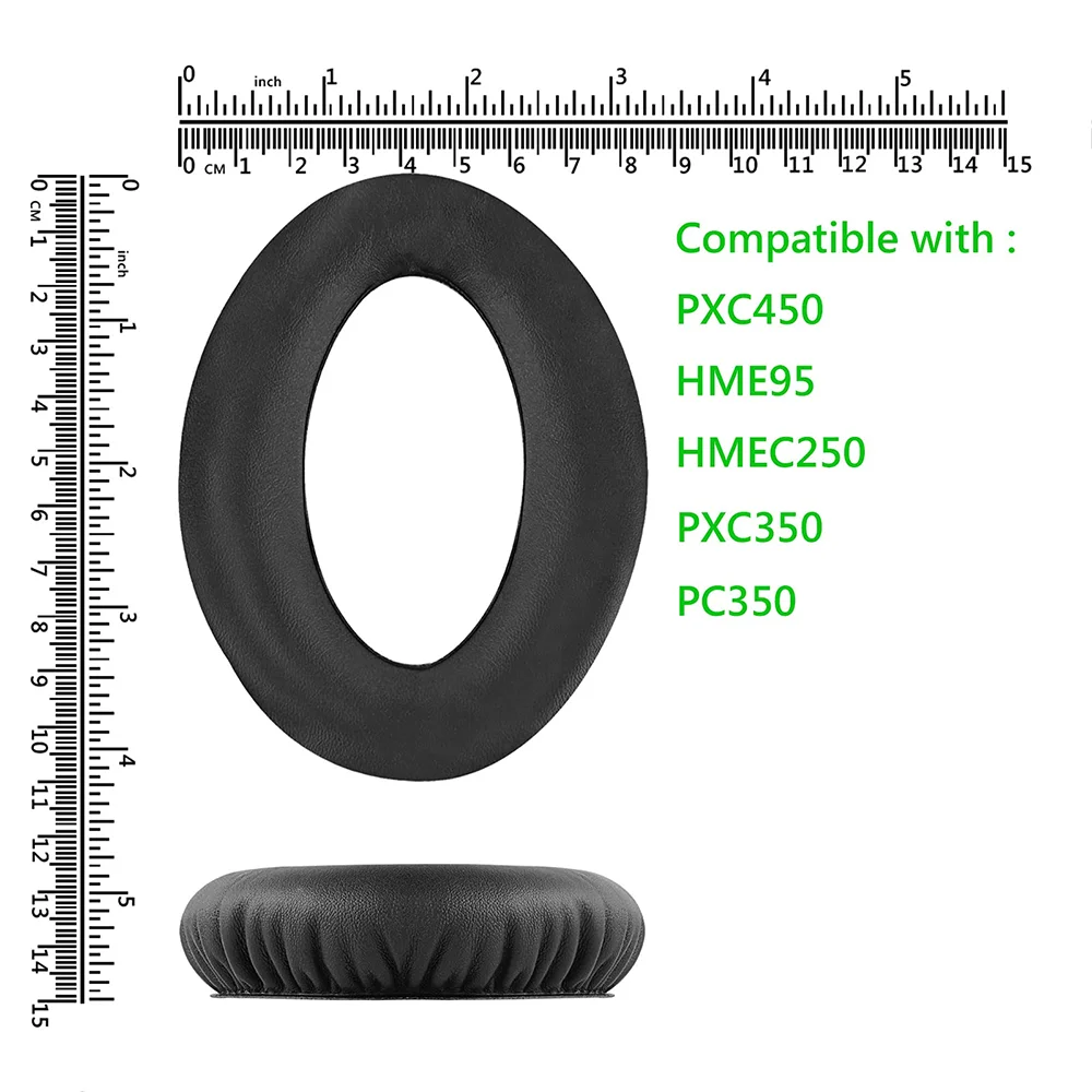 Replacement Earpads Ear Pads Cushions Repair Parts for Sennheiser PXC350 PC350 SE PXE350 HD380 Pro HME95 HMEC250 Headphones Replacement Earpads Ear Pads Cushions Repair Parts for Sennheiser PXC350 PC350 SE PXE350 HD380 Pro HME95 HMEC250 Headphones