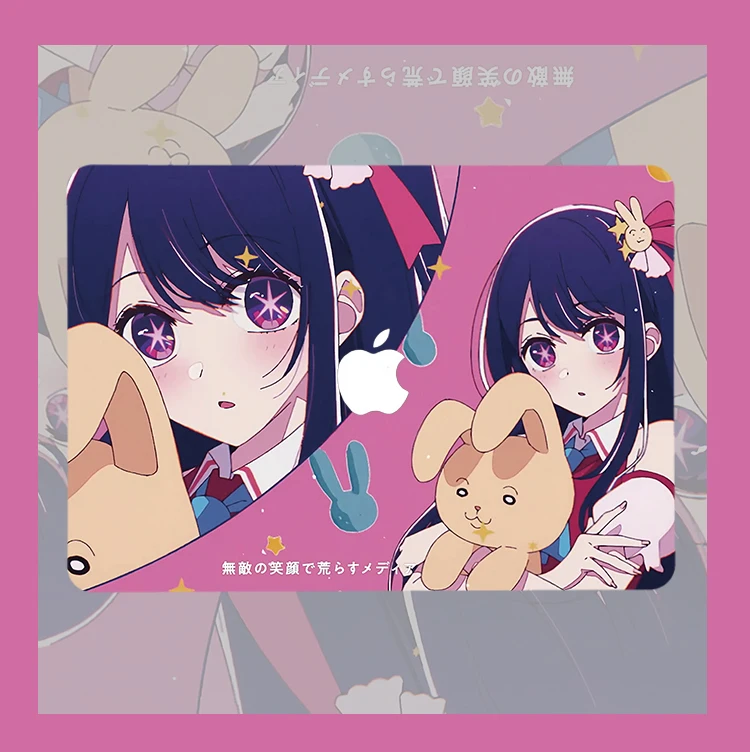 

OSHI NO KO Anime Hoshino Ai Case for Macbook Air M2 M1 Pro 13 14 16 Mac Hard Shell Retina A2681 A2337 A2338 Laptop Accessorie