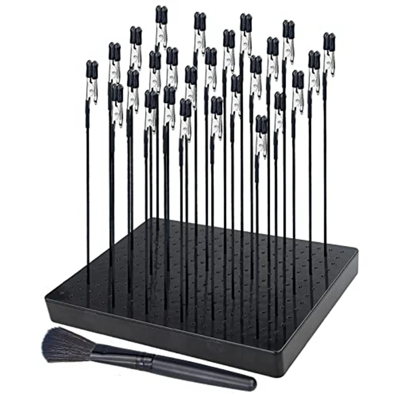 Model Painting Stand (19 X 14 Holes) And 26PCS Alligator Clip Sticks Set Modeling Tools (7.87 X 5.9Inch)
Model Painting Stand (19 X 14 Holes) And 26PCS Alligator Clip Sticks Set Modeling Tools (7.87 X 5.9Inch)