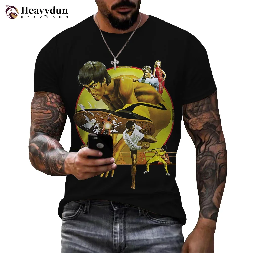 2024 New Hot Bruce Lee 3D Printed T-shirt Men's and Women's Summer Fashion Casual T-shirt Harajuku Style Short-sleeved Oversized
2024 New Hot Bruce Lee 3D Printed T-shirt Men's and Women's Summer Fashion Casual T-shirt Harajuku Style Short-sleeved Oversized