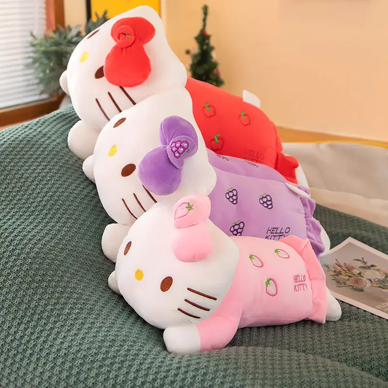 Новинка 2024, милая плюшевая игрушка Hello Kitty, мягкая подушка-Зверюшка, кукла-кошка, Детские Плюшевые украшения для дома, подарок на день рождения для девочек
Новинка 2024, милая плюшевая игрушка Hello Kitty, мягкая подушка-Зверюшка, кукла-кошка, Детские Плюшевые украшения для дома, подарок на день рождения для девочек