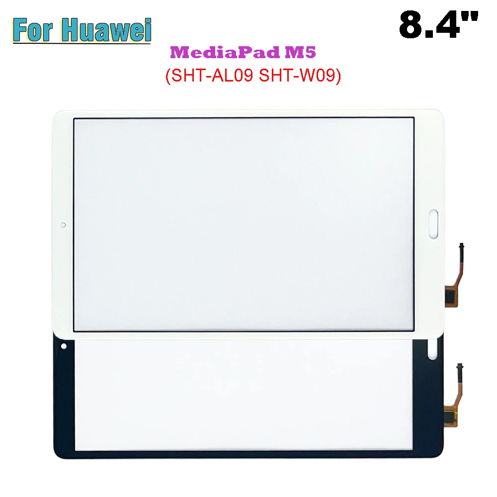 

New For Huawei MediaPad M5 8.4" SHT-AL09 SHT-W09 Touch Screen + OCA LCD Front Glass Panel Replacement