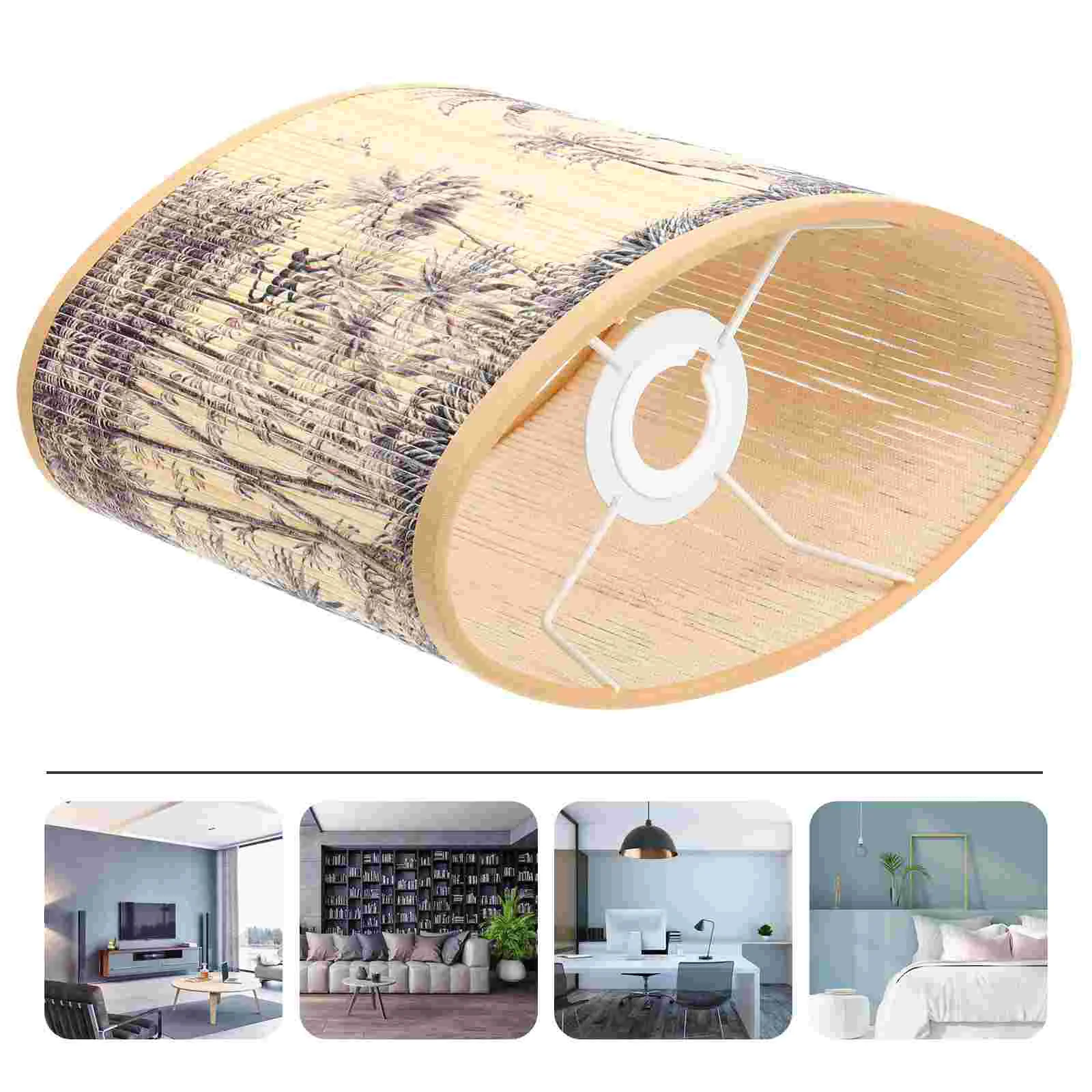 Wooden Lamp Shade Tropical Chandelier Lamp Lampshade Oval Table Lamp Shade Japanese Style Light Cover Vintage Lamp Shades Floor
Wooden Lamp Shade Tropical Chandelier Lamp Lampshade Oval Table Lamp Shade Japanese Style Light Cover Vintage Lamp Shades Floor