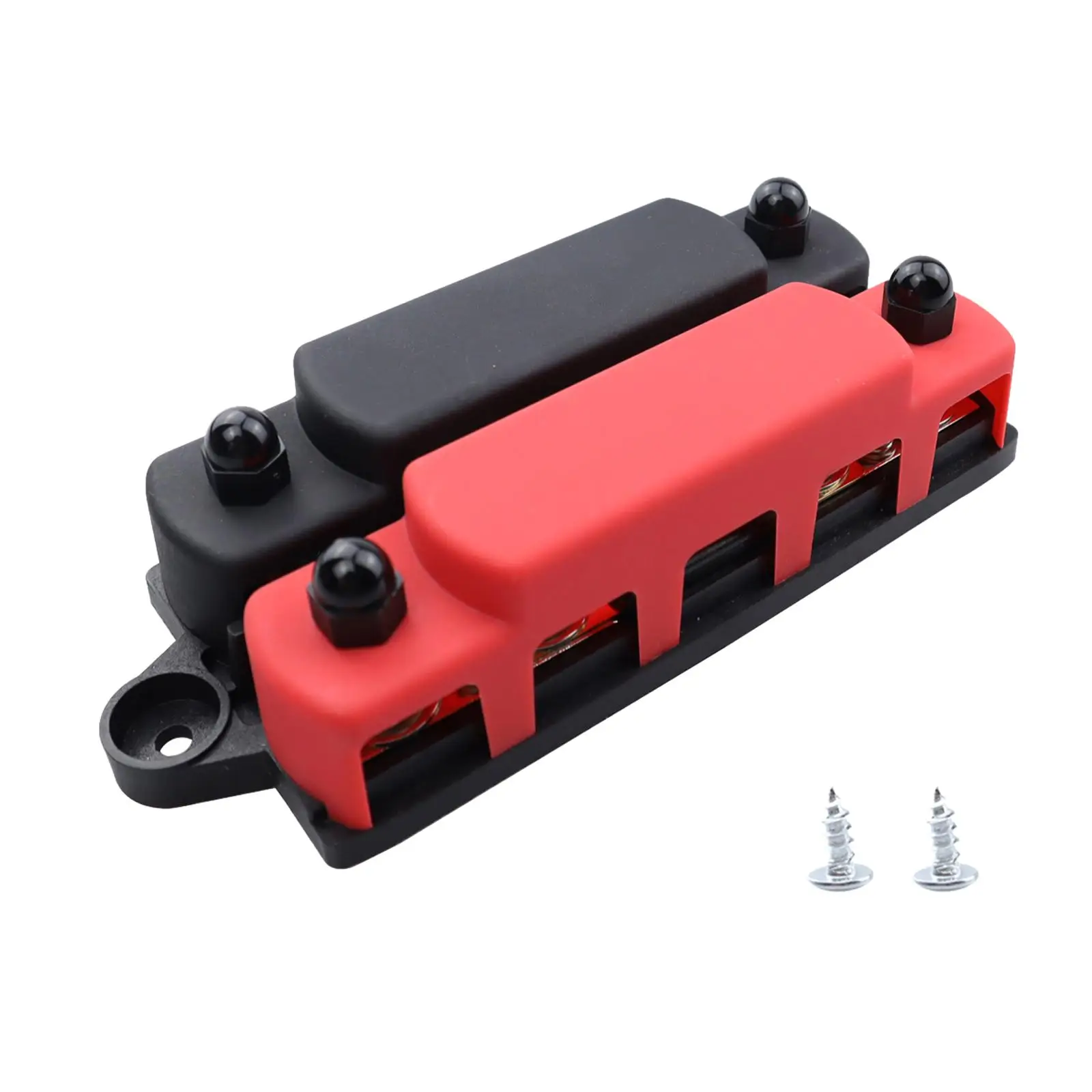 4 Post Power Distribution Block Bus Bar Accessories with Terminals Easy to Install 48V for Trailer Boat Car Yachts Durable
4 Post Power Distribution Block Bus Bar Accessories with Terminals Easy to Install 48V for Trailer Boat Car Yachts Durable