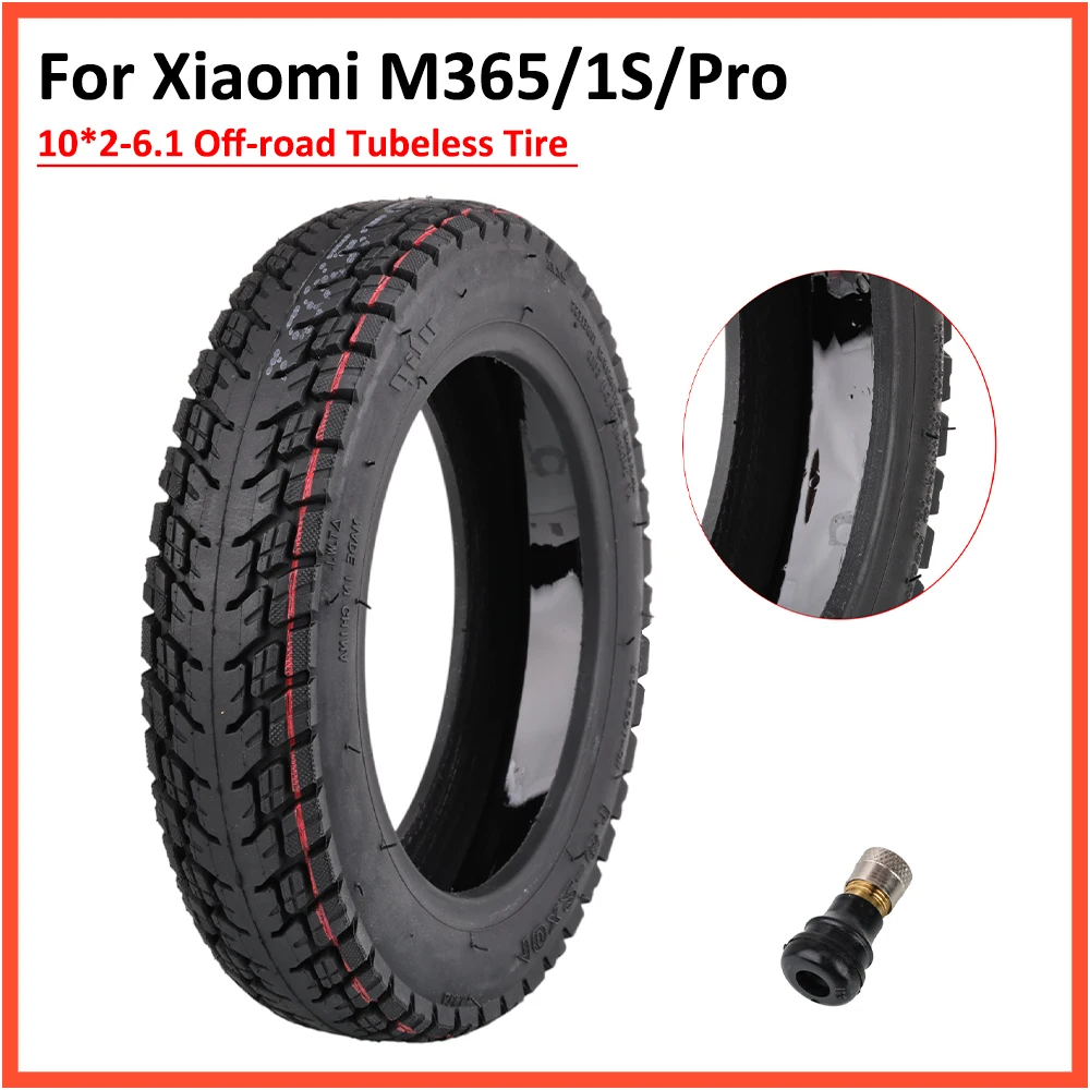 10*2-6.1 Tubeless Tire With Glue for Xiaomi M365 1S Pro Electric Scooter Modified 10 Inch Oversized Self-repairing Off Road Tyre
10*2-6.1 Tubeless Tire With Glue for Xiaomi M365 1S Pro Electric Scooter Modified 10 Inch Oversized Self-repairing Off Road Tyre