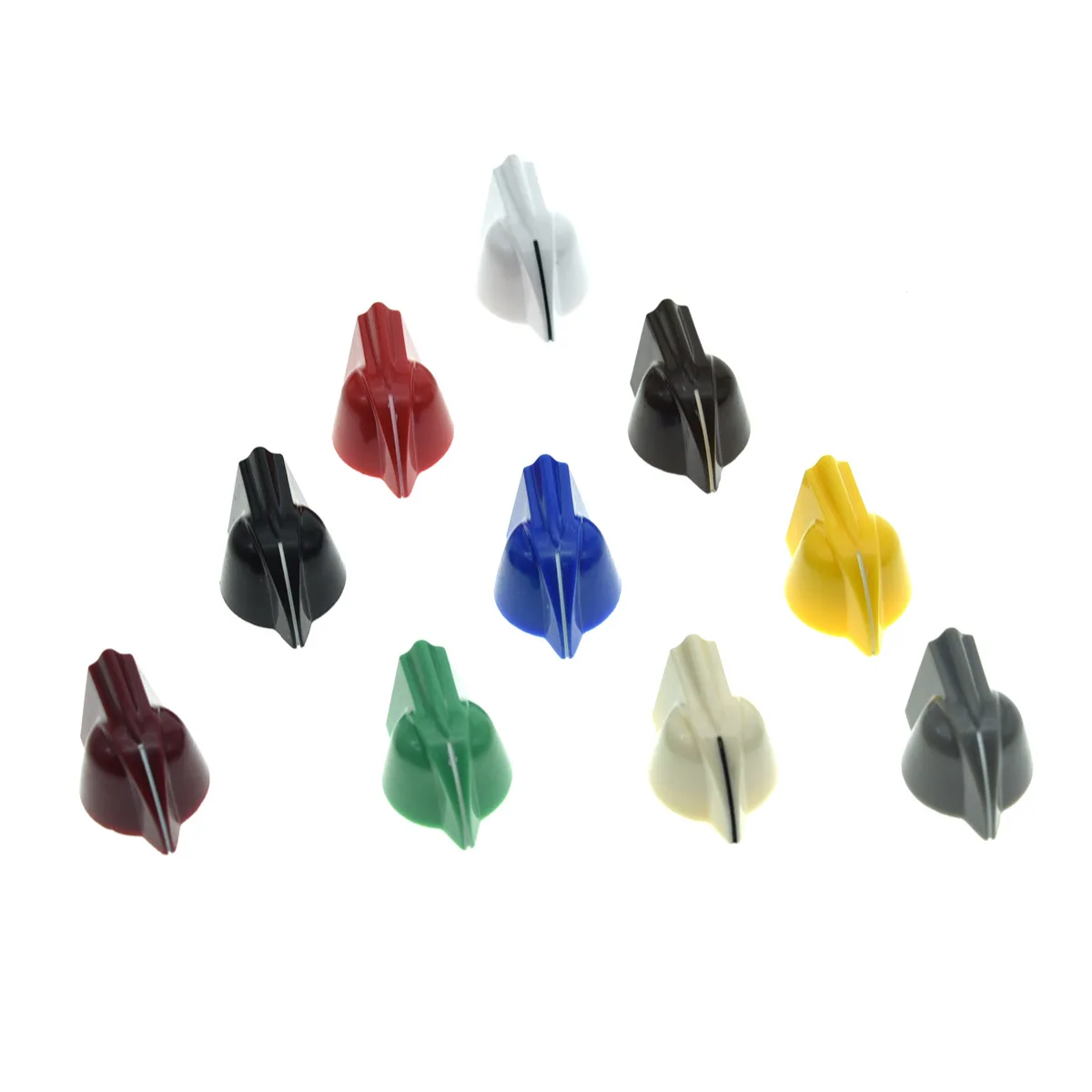 KAISH 1/4" Vintage Raised Mini Chicken Head Knobs Small Size Guitar Bass Potentiometer Knobs Amplifier Knob Chickenhead Knobs
KAISH 1/4" Vintage Raised Mini Chicken Head Knobs Small Size Guitar Bass Potentiometer Knobs Amplifier Knob Chickenhead Knobs
