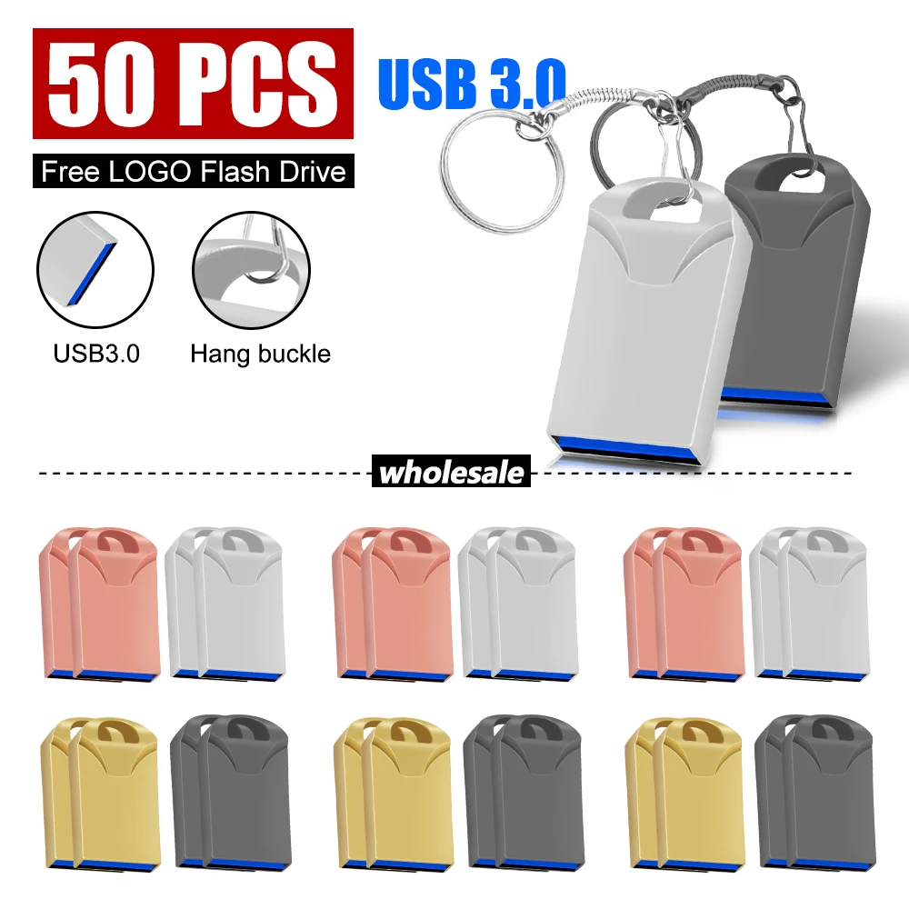50pcs/lot Super Mini USB 3.0 flash drive 32GB pen drive 64GB waterproof metal memory stick 128GB High speed U Disk thumb drive
50pcs/lot Super Mini USB 3.0 flash drive 32GB pen drive 64GB waterproof metal memory stick 128GB High speed U Disk thumb drive