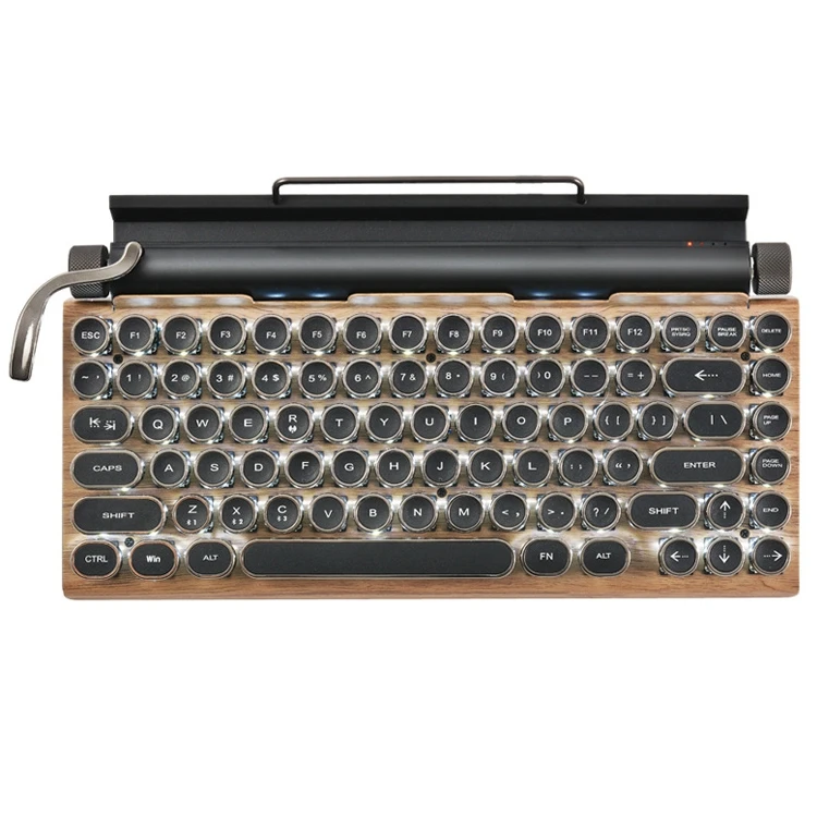 Door to Door Shipping TW1867 Round Retro Punk Keycap Mechanical Wireless Keyboard
Door to Door Shipping TW1867 Round Retro Punk Keycap Mechanical Wireless Keyboard