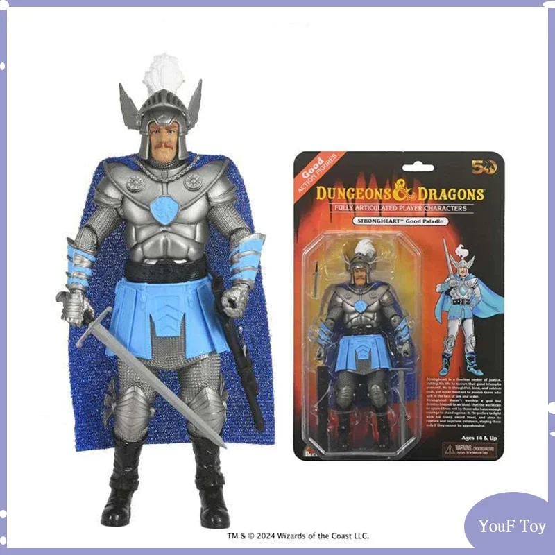 

Neca 52281 Dungeons Dragons Strongheart Good Paladin 50th Anniversary Collection Anime Action Figure Statue Model Doll Toy Gifts