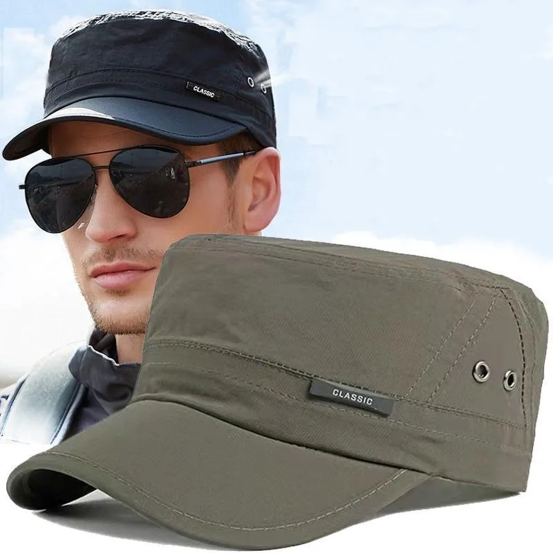 Men'S Flat Top Army Baseball Cap Adjustable Military Tactical Snapback Cap Men Women Outdoor Sport Hiking Hunting Hat Breathable
Men'S Flat Top Army Baseball Cap Adjustable Military Tactical Snapback Cap Men Women Outdoor Sport Hiking Hunting Hat Breathable