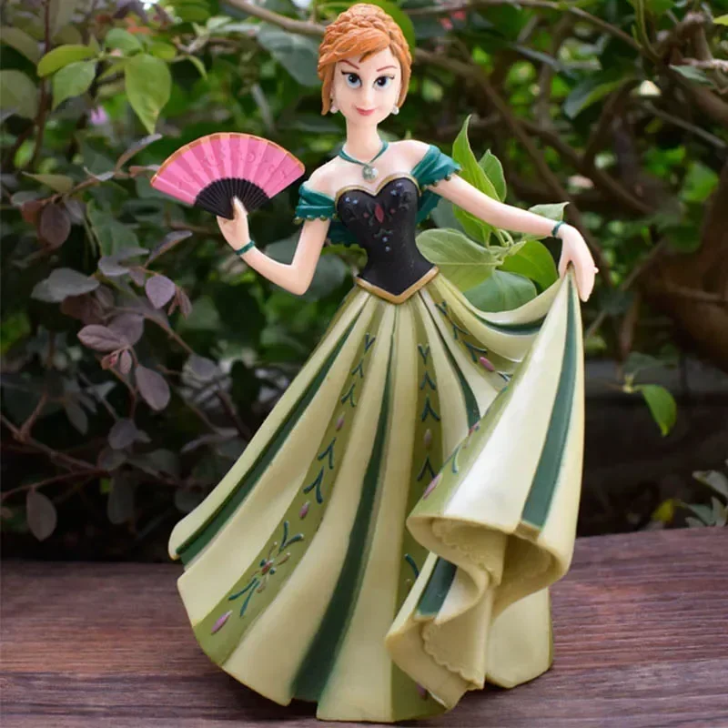 

Disney Frozen Elsa Anna Rapunzel Jasmine Anime Figure Snow White Model Doll Collectible Statue Toys Birthday Gifts Desktop Decor