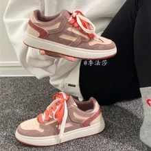 QWEEK Women Sports Shoes Platform 2022 New Spring Korean Kawaii Pink Sneakers Vulcanize Tennis Flat Basket Casual Canvas Rubber
QWEEK Women Sports Shoes Platform 2022 New Spring Korean Kawaii Pink Sneakers Vulcanize Tennis Flat Basket Casual Canvas Rubber