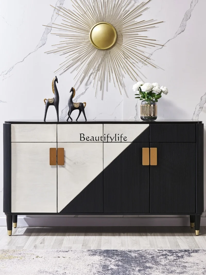 Italian Hallway Affordable Luxury Style Decorative Minimalist Storage Partition Living Room Side Cabinet Marble
Italian Hallway Affordable Luxury Style Decorative Minimalist Storage Partition Living Room Side Cabinet Marble