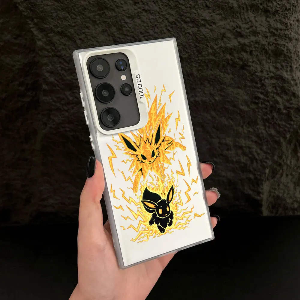 Eevee Water Chameleon Pokemons Anime Case For Samsung S25 S24 Ultra Carcasa For Galaxy S23 S22 S21 FE S20 Ultra Plus Phone Cover Eevee Water Chameleon Pokemons Anime Case For Samsung S25 S24 Ultra Carcasa For Galaxy S23 S22 S21 FE S20 Ultra Plus Phone Cover