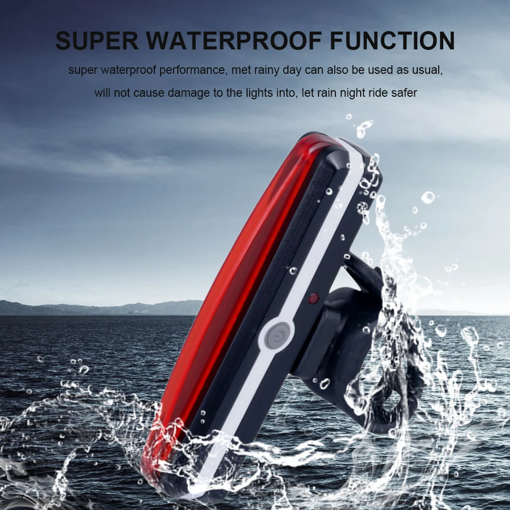 Bike Tail Light Waterproof Riding Rear Light LED USB Rechargeable Mountain Bike Headlight Cycling Light Tail Lamp Bicycle Light
Bike Tail Light Waterproof Riding Rear Light LED USB Rechargeable Mountain Bike Headlight Cycling Light Tail Lamp Bicycle Light