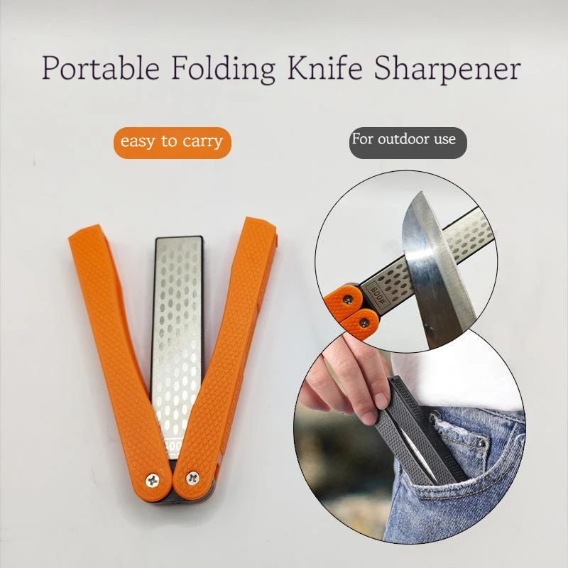 1pc Portable Double Side Grindstone Professional Kitchen Sharpener for Pocket Folding Knife Sharpening Stone Sharpener Diamond
1pc Portable Double Side Grindstone Professional Kitchen Sharpener for Pocket Folding Knife Sharpening Stone Sharpener Diamond