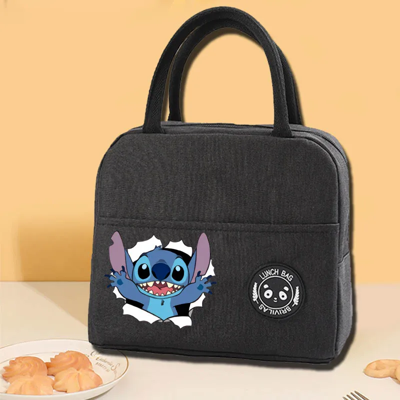 Disney Lilo & Stitch Lunch Bag Capacity Waterproof Thermal Insulation Bag childrent Bento Pack Aluminum Foil Food Storage Box
Disney Lilo & Stitch Lunch Bag Capacity Waterproof Thermal Insulation Bag childrent Bento Pack Aluminum Foil Food Storage Box
