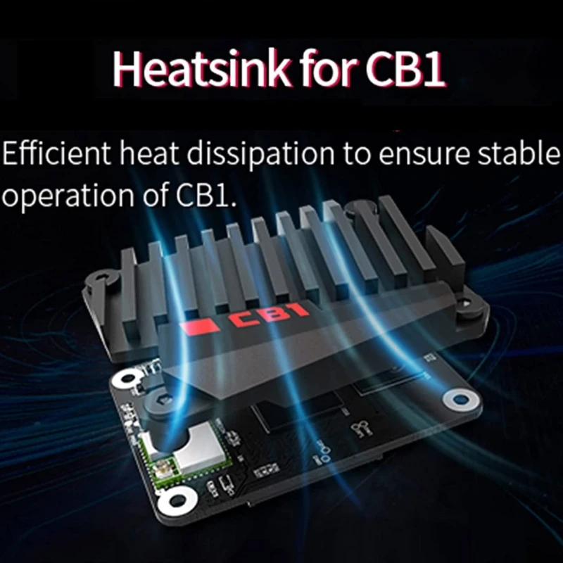 Don't let overheating slow you down - upgrade your 3D printer with our CB1 Heatsink M76A
Don't let overheating slow you down - upgrade your 3D printer with our CB1 Heatsink M76A