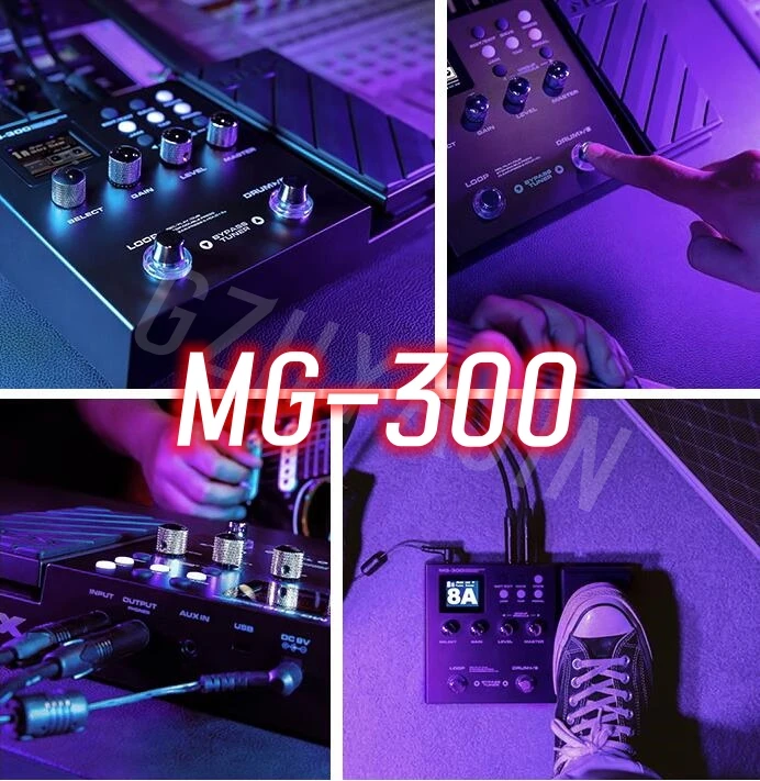 Процессор для создания гитарных эффектов UX MG-300, многофункциональный Педальный эффект для гитары, моделирование, 56-битный циклический 5-битный метрономом в боударном стиле 60s
Процессор для создания гитарных эффектов UX MG-300, многофункциональный Педальный эффект для гитары, моделирование, 56-битный циклический 5-битный метрономом в боударном стиле 60s