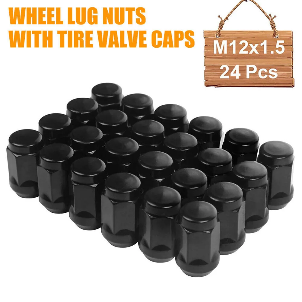 24x Vehicle M12x1.5 Wheel Nuts Black Lug Nut Socket Steel For LandCruiser Prado For Ford 12x1.5 Black Auto Wheel Nuts Wear Parts
24x Vehicle M12x1.5 Wheel Nuts Black Lug Nut Socket Steel For LandCruiser Prado For Ford 12x1.5 Black Auto Wheel Nuts Wear Parts