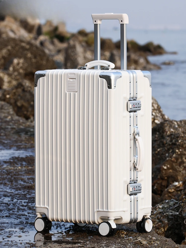 Luggage trolley box, female and male students, 24 aluminum frame universal wheels, durable password, travel leather box, 20 inch
Luggage trolley box, female and male students, 24 aluminum frame universal wheels, durable password, travel leather box, 20 inch