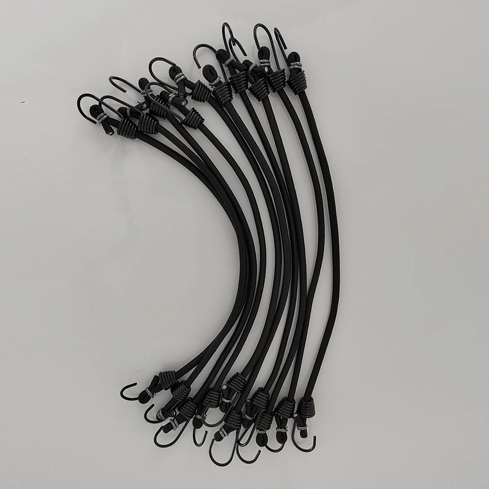 10pcs Elastic Bungee Cord Heavy Duty Luggage Straps Rope Hooks 25-30cm Stretch Tie Tent Outdoor Accessories
10pcs Elastic Bungee Cord Heavy Duty Luggage Straps Rope Hooks 25-30cm Stretch Tie Tent Outdoor Accessories