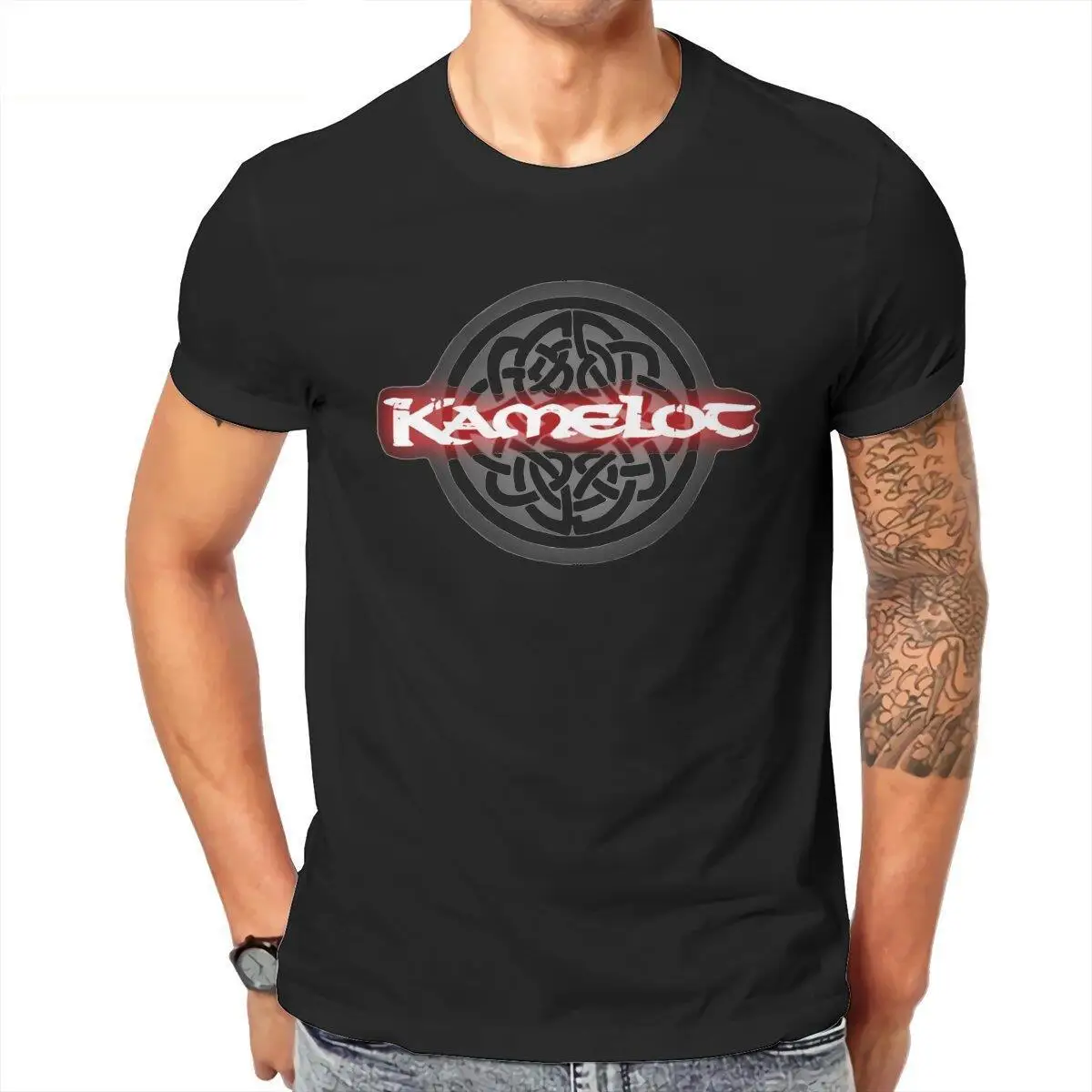 Men T-Shirt Kamelot Funny Pure Cotton Tee Shirt Short Sleeve T Shirts Crew Neck Tops Adult
Men T-Shirt Kamelot Funny Pure Cotton Tee Shirt Short Sleeve T Shirts Crew Neck Tops Adult