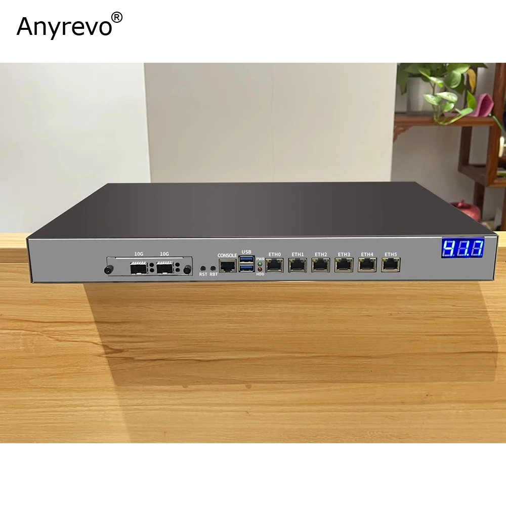 1U Rackmount Intel Core i7-4700MQ Quad Core PC Firewall Server With 6xIntel 2.5G LAN 2 10G SFP Soft Router pfSense OPNsen AES-NI
1U Rackmount Intel Core i7-4700MQ Quad Core PC Firewall Server With 6xIntel 2.5G LAN 2 10G SFP Soft Router pfSense OPNsen AES-NI