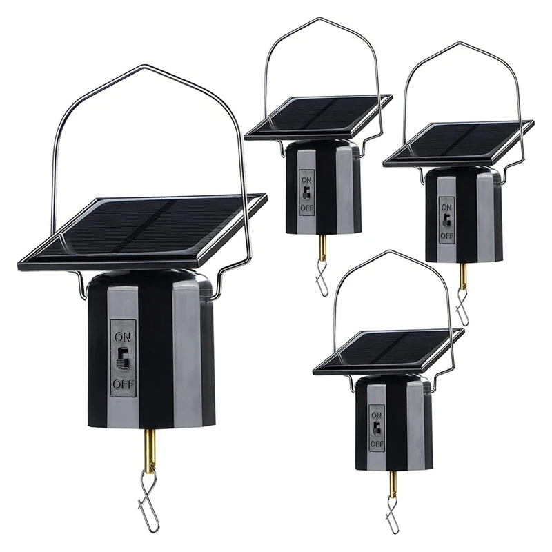 4Pcs Solar Powered Wind Spinner Motor Revolving Wind Chime Spinner Motor Kits For Display
4Pcs Solar Powered Wind Spinner Motor Revolving Wind Chime Spinner Motor Kits For Display