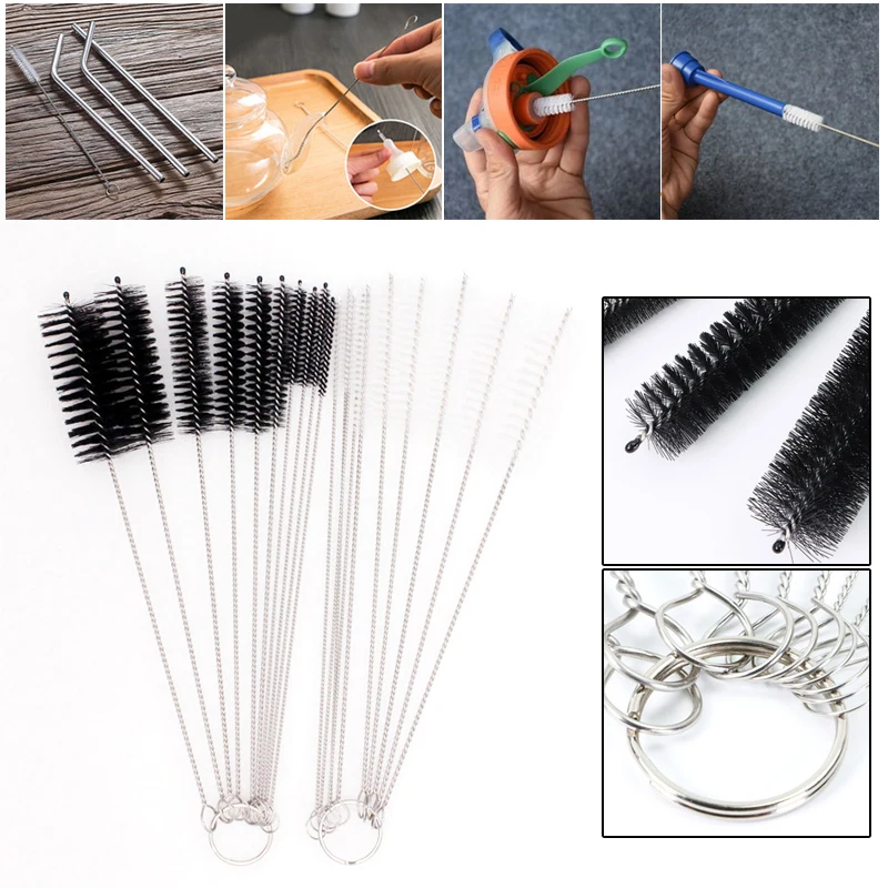 Pipe Cleaner Nozzle Brush Round Bottle Brush Shower Cleaning 10Pcs/Set Stainless Steel Cleaning Brush For Weed Pipe Clean Glass
Pipe Cleaner Nozzle Brush Round Bottle Brush Shower Cleaning 10Pcs/Set Stainless Steel Cleaning Brush For Weed Pipe Clean Glass