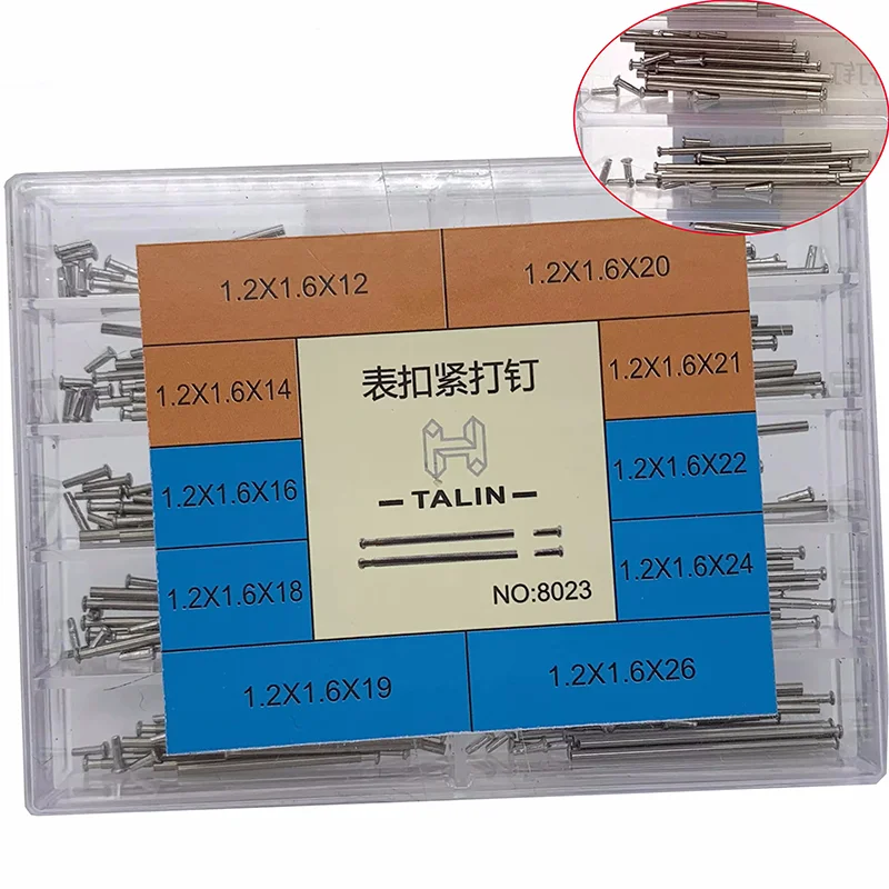 Watch Strap Repair Accessories Stainless Steel Watch Buckle Link Tight Nails Rivets Steel Watch Strap Nails Fixed Ear Rods 1.2
Watch Strap Repair Accessories Stainless Steel Watch Buckle Link Tight Nails Rivets Steel Watch Strap Nails Fixed Ear Rods 1.2