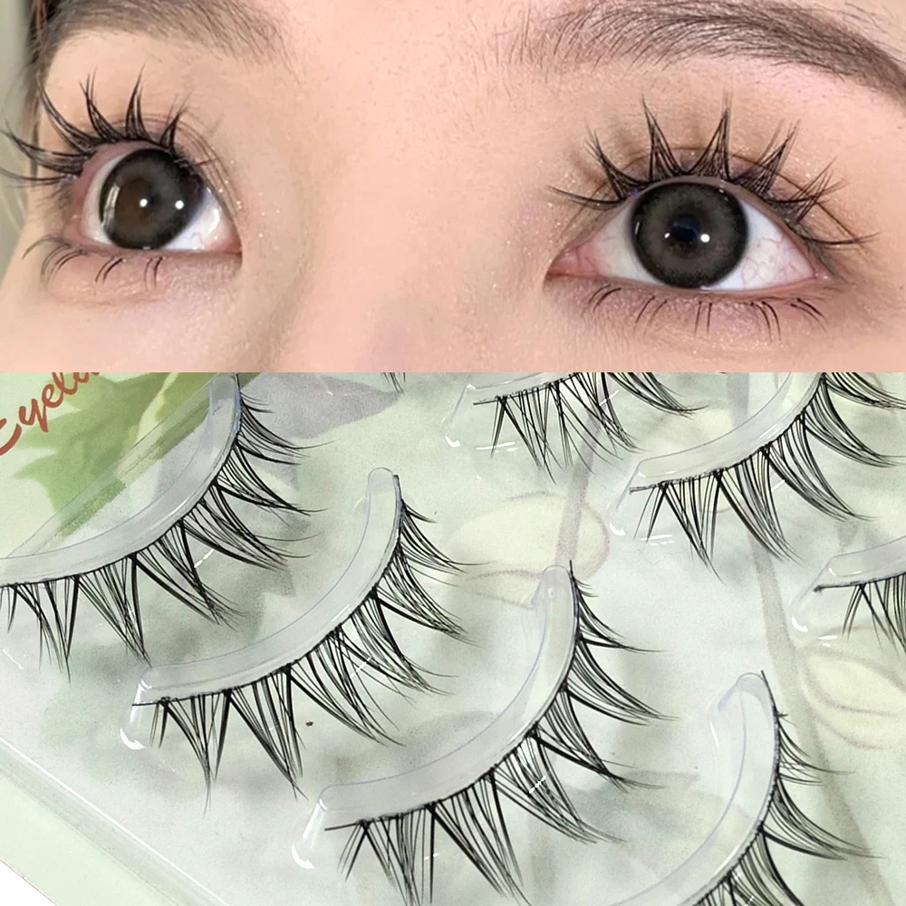 5 Pairs Eyelashes Set Natural Look Lashes Reusable Eyelashes Supplies Manga Eyelashes Nude Daily Makeup Tools
5 Pairs Eyelashes Set Natural Look Lashes Reusable Eyelashes Supplies Manga Eyelashes Nude Daily Makeup Tools