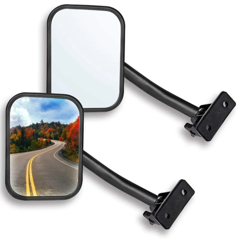 Door Off Mirror for Wrangler TJ JK Off-Road Morror Rectangular Mirrors Side View Mirror, 2 Pack
Door Off Mirror for Wrangler TJ JK Off-Road Morror Rectangular Mirrors Side View Mirror, 2 Pack