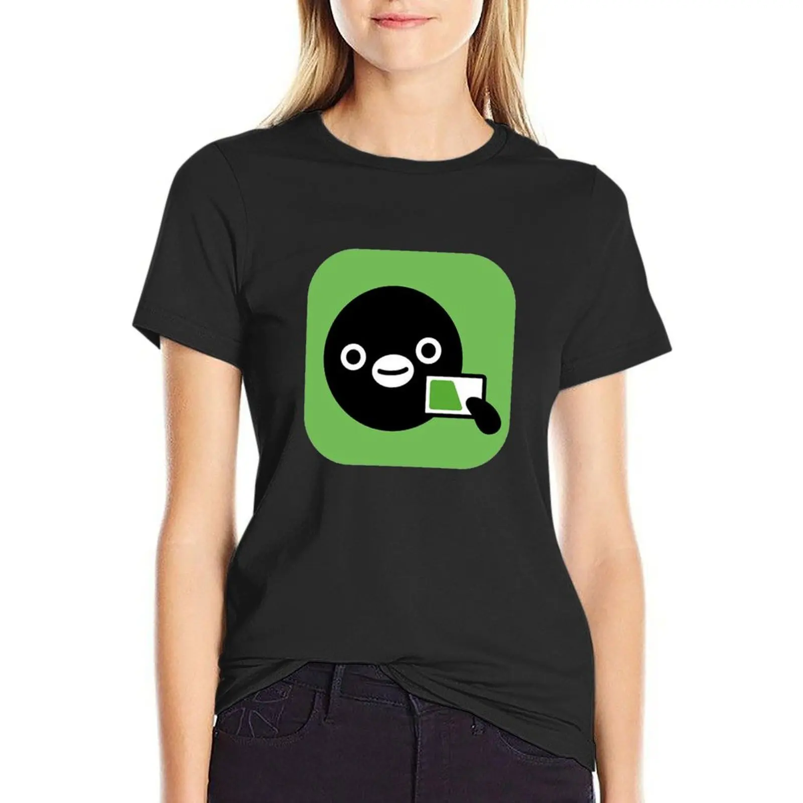 Suica card penguin Sticker T-shirt aesthetic clothes summer clothes summer top tight shirts for Women
Suica card penguin Sticker T-shirt aesthetic clothes summer clothes summer top tight shirts for Women