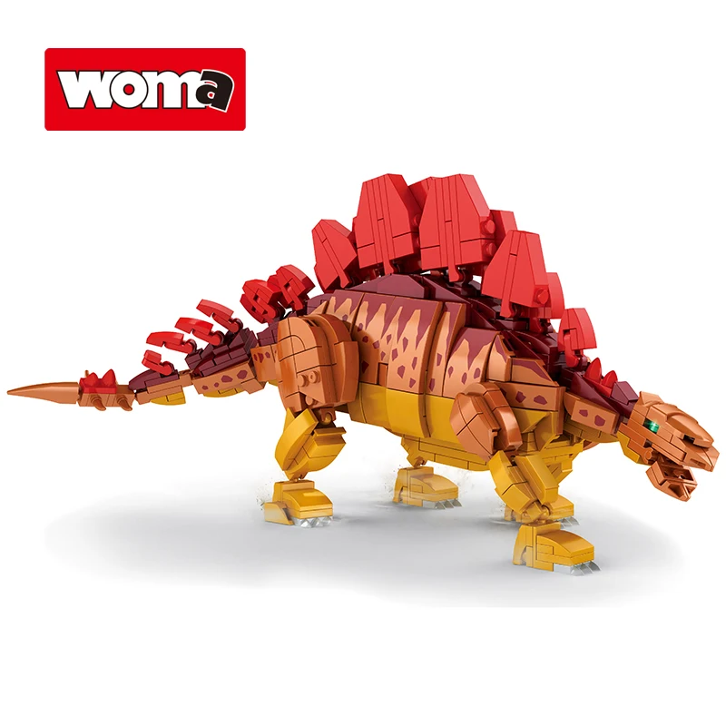 WOMA Stegosaurus модель динозавра Кирпич Строительные блоки мир Юрского периода для детей Интерактивная сборка Обучающие Развивающие игрушки
WOMA Stegosaurus модель динозавра Кирпич Строительные блоки мир Юрского периода для детей Интерактивная сборка Обучающие Развивающие игрушки