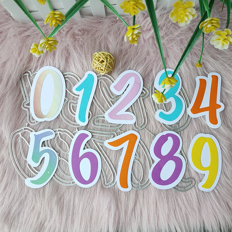 New Big Numbers metal cutting die mould scrapbook decoration embossed photo album decoration card making DIY handicrafts
New Big Numbers metal cutting die mould scrapbook decoration embossed photo album decoration card making DIY handicrafts